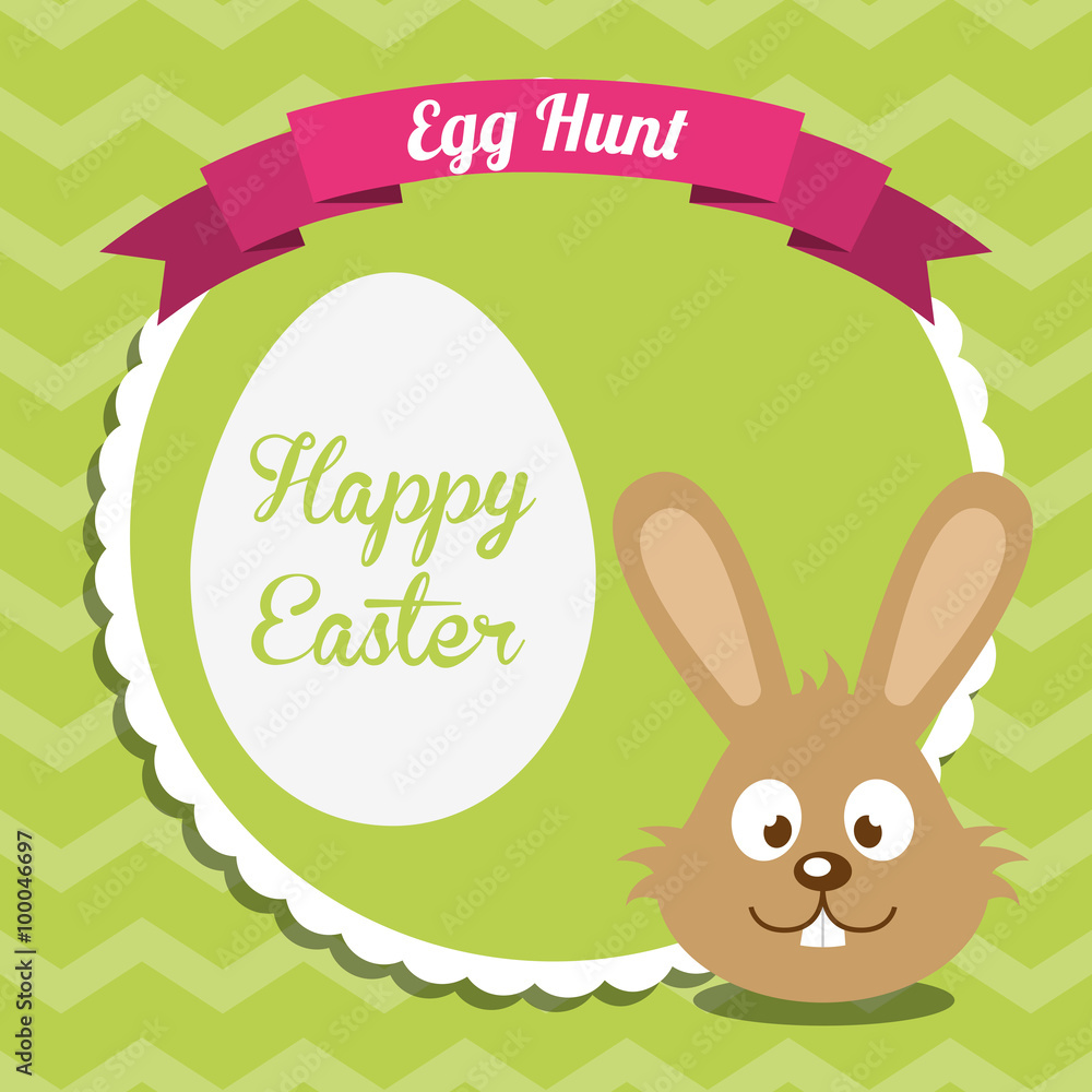 Fototapeta premium happy easter design 