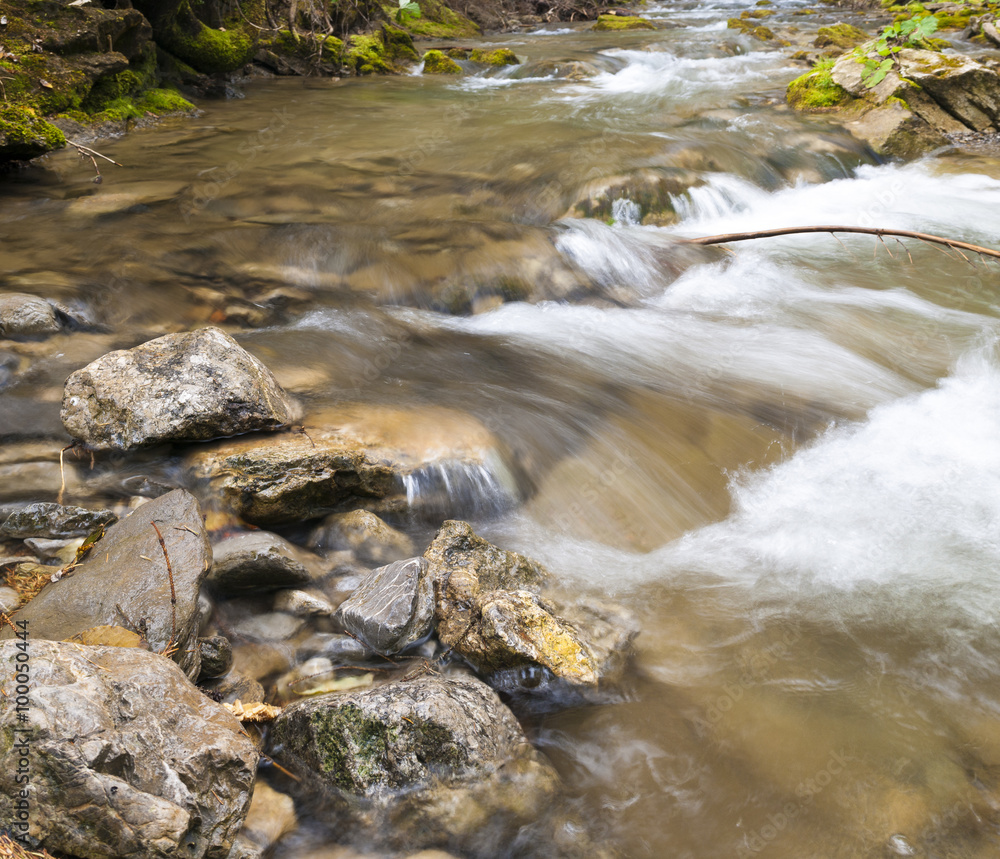 mountain stream in the Tatras mountain stream in the Tatras