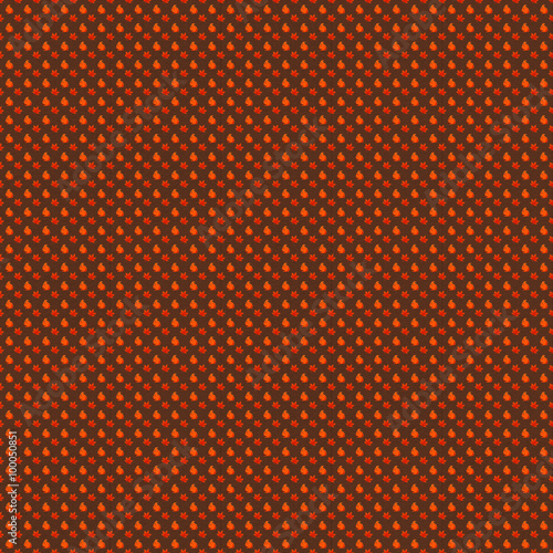 Autumnal pattern with elements from openclipart.org against the seamless wooden background.