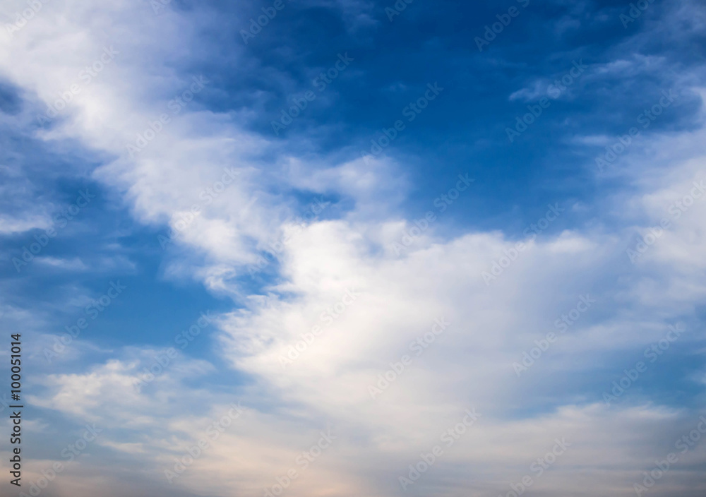 Cloudy sky texture
