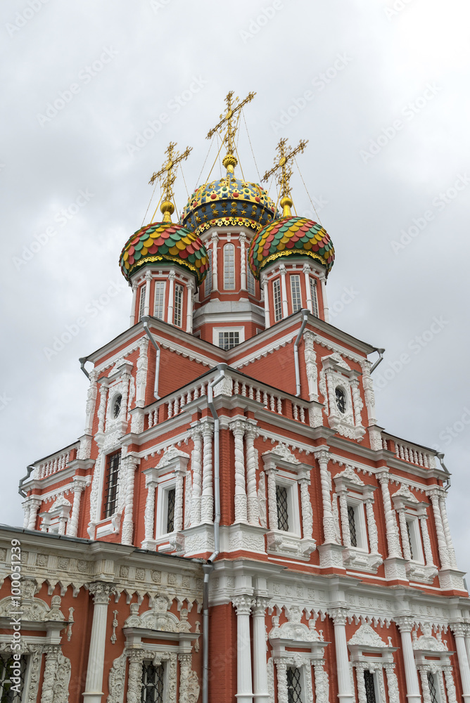 Nizhny Novgorod, Russia. Church of  Nativity, built in the 17th century