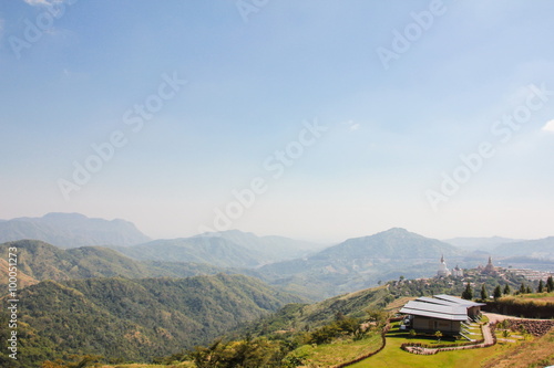 The mountain view at Kao Kho, Phetchabun Province, Thailand