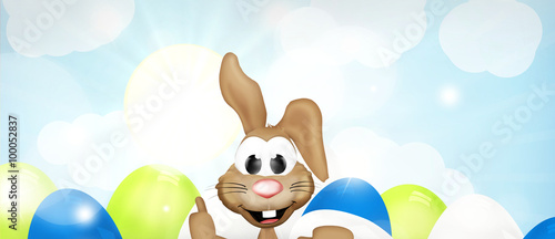 Happy Easter thumbs up