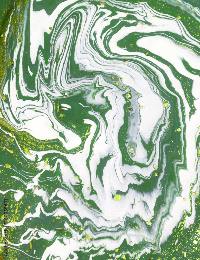 Fototapeta premium Blue marbled background