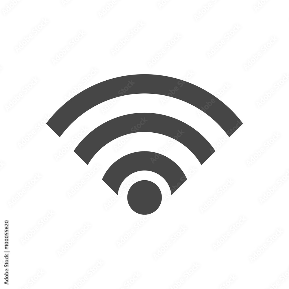 Wireless and wifi icon or sign Wireless and wifi icon or sign