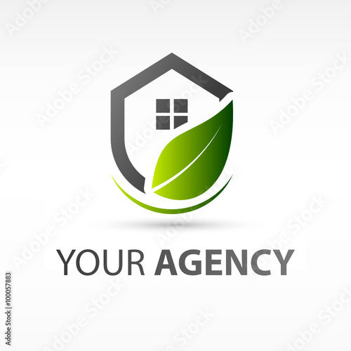 Logotype agence immobilière
