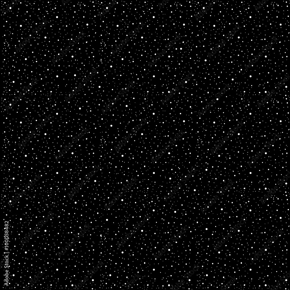 A galaxy of stars in a black night sky A galaxy of stars in a black night sky