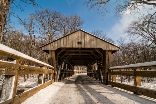 Snowy Covered Bridge Trail © Michael Shake