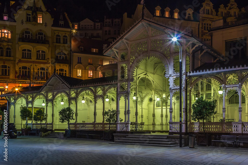 Market Colonnade Karlovy Vary  Czech republic