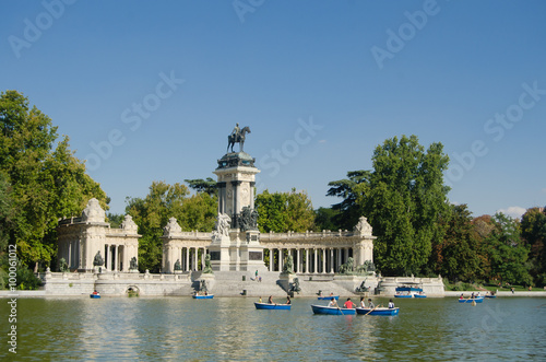 Parco del Buon Retiro - Alfonso XII's Monument