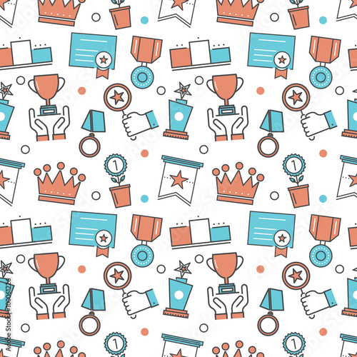 Vector modern seamless pattern texture background 