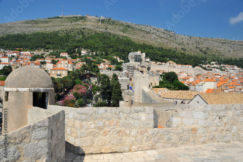 Obraz na plátne Dubrovnik's Walls