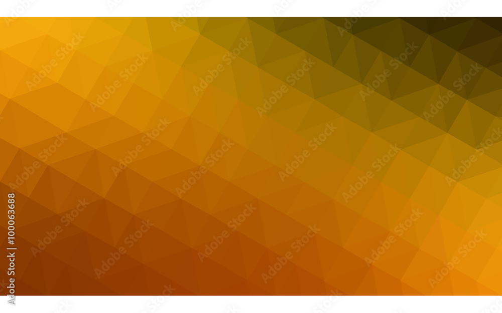 Dark orange polygonal design illustration, which consist of triangles and gradient in origami style. Dark orange polygonal design illustration, which consist of triangles and gradient in origami style.