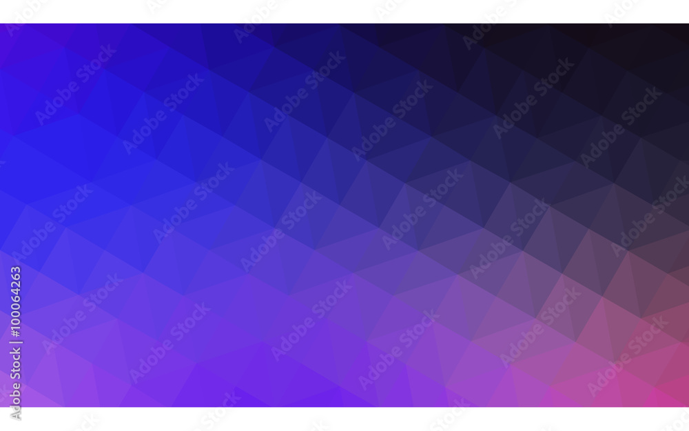Multicolor dark pink, blue polygonal design illustration, which consist of triangles and gradient in origami style. Multicolor dark pink, blue polygonal design illustration, which consist of triangles and gradient in origami style.