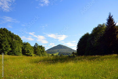 Milesovka hill photo