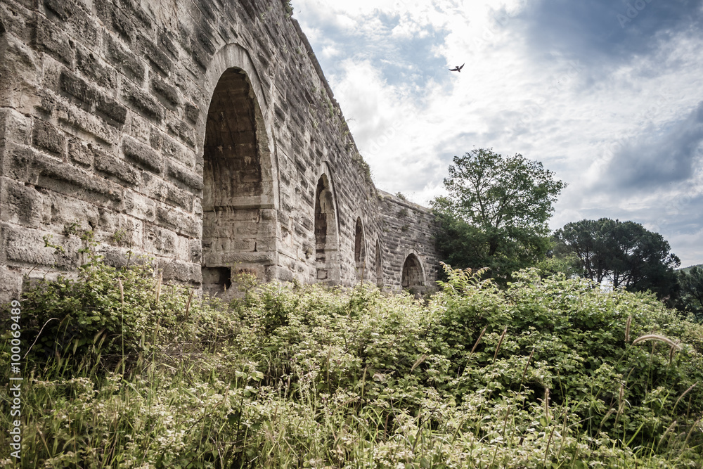 The Ancient Roman Water Aqueduct