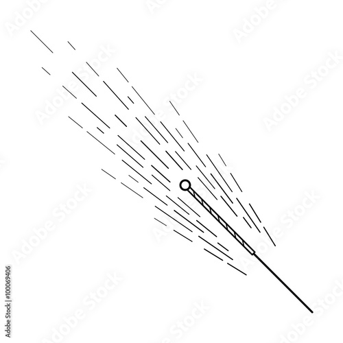 vector elements for acupuncture and massage, TCM 05