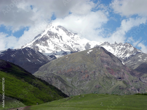 The mountains. Kazbek.