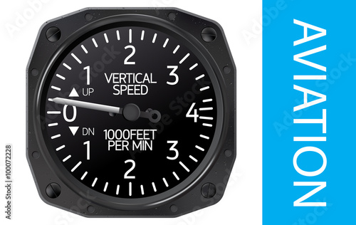 Variometer vector illustration