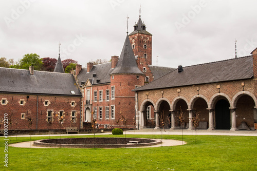 Alden Biesen Castle in Limburg province, Belgium