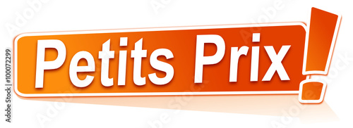 petits prix sur étiquette orange