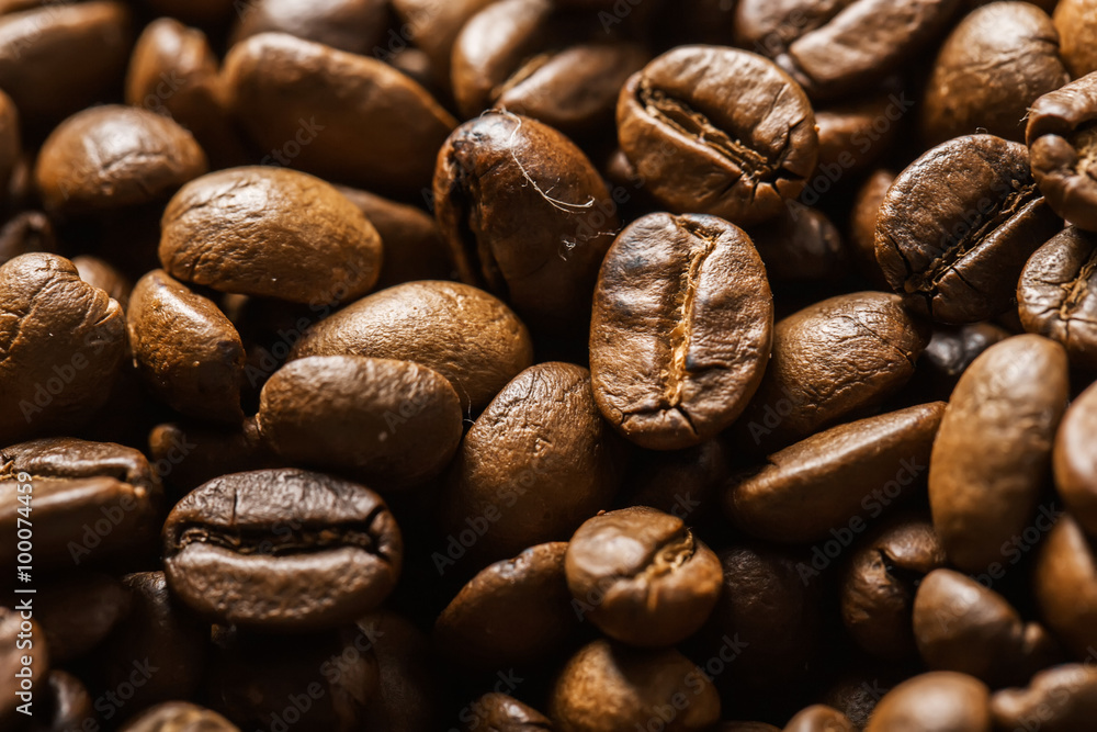 Coffee beans background Coffee beans background