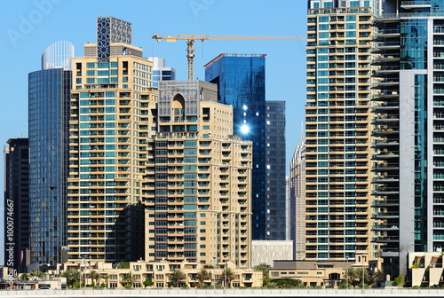 Skyscrapers of Dubai Marina