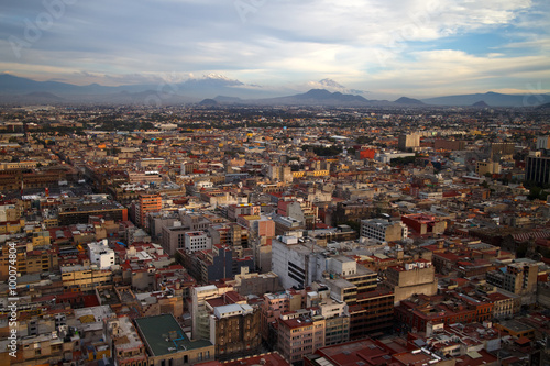 Mexico City Aerial View