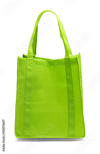 Green Shopping Bag Front
