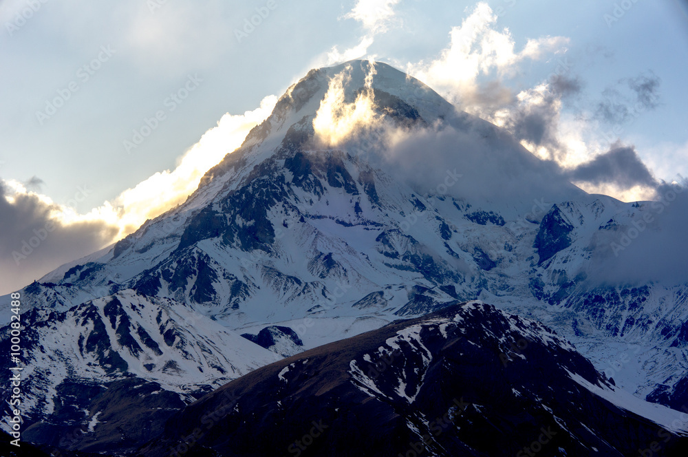 Beautiful View of Caucasus Mountains,Georgia