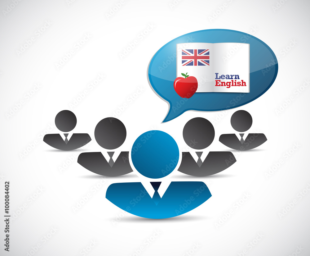 learn english team illustration design learn english team illustration design