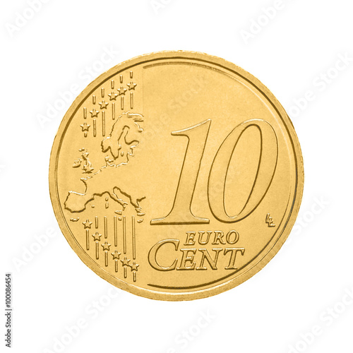 Ten euro cent coin
