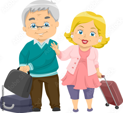 Senior Couple Travel