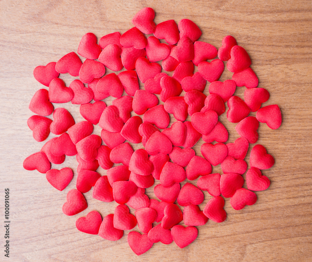 Obraz premium red hearts, valentine concept
