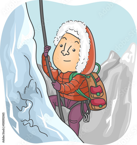 Man Sport Mountain Hiking