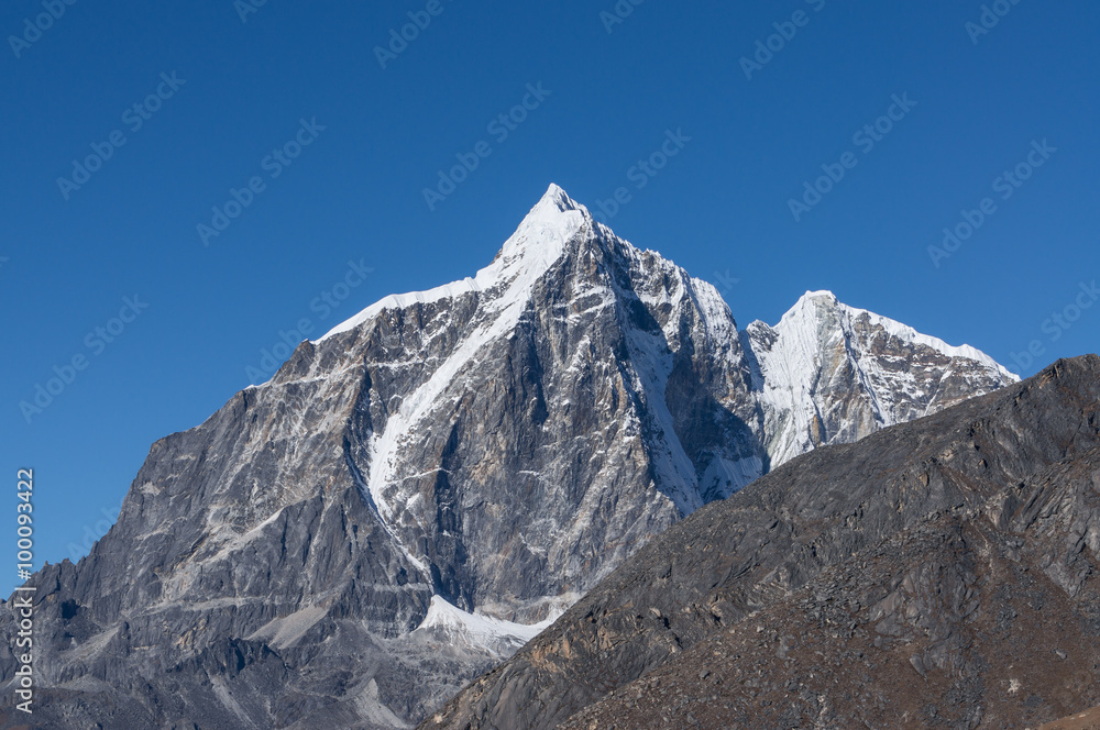 Taboche mountain peak