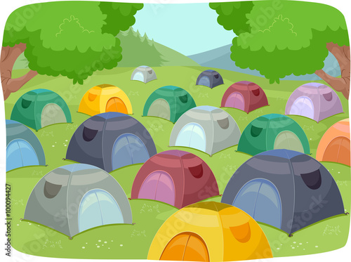 Campsite Tents