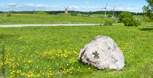 Countryside landscape by spring, Europe