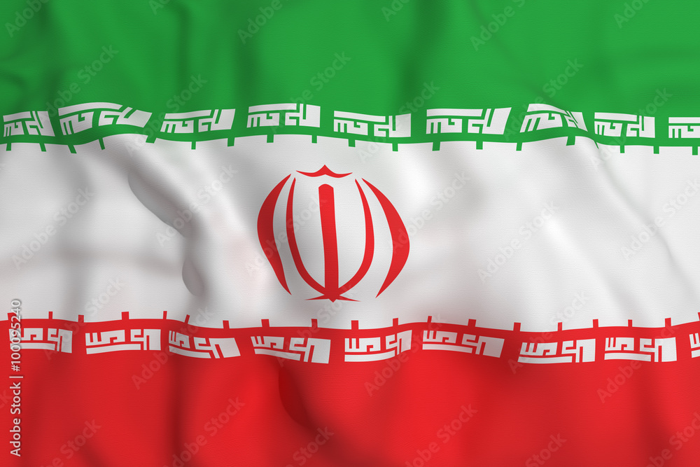 Fototapeta premium iran flag