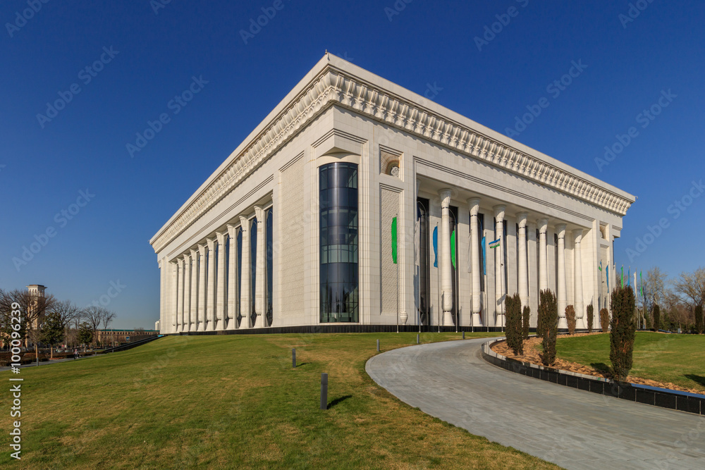 Palace of Forums at sunny day in Tashkent, Uzbekistan