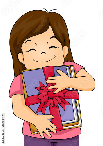 Kid Girl Books Gift