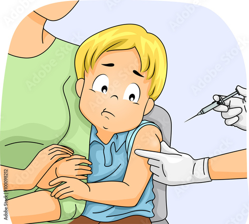 Kid Boy Syringe Shot