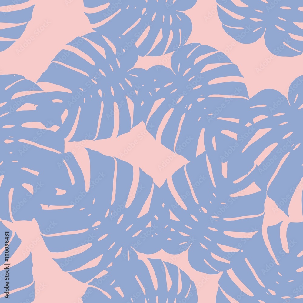 Naklejka premium palm pattern