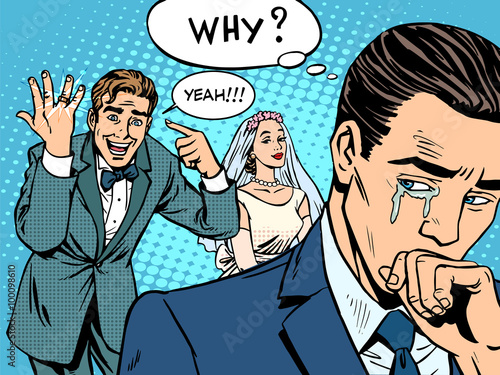 Envy man woman wedding love