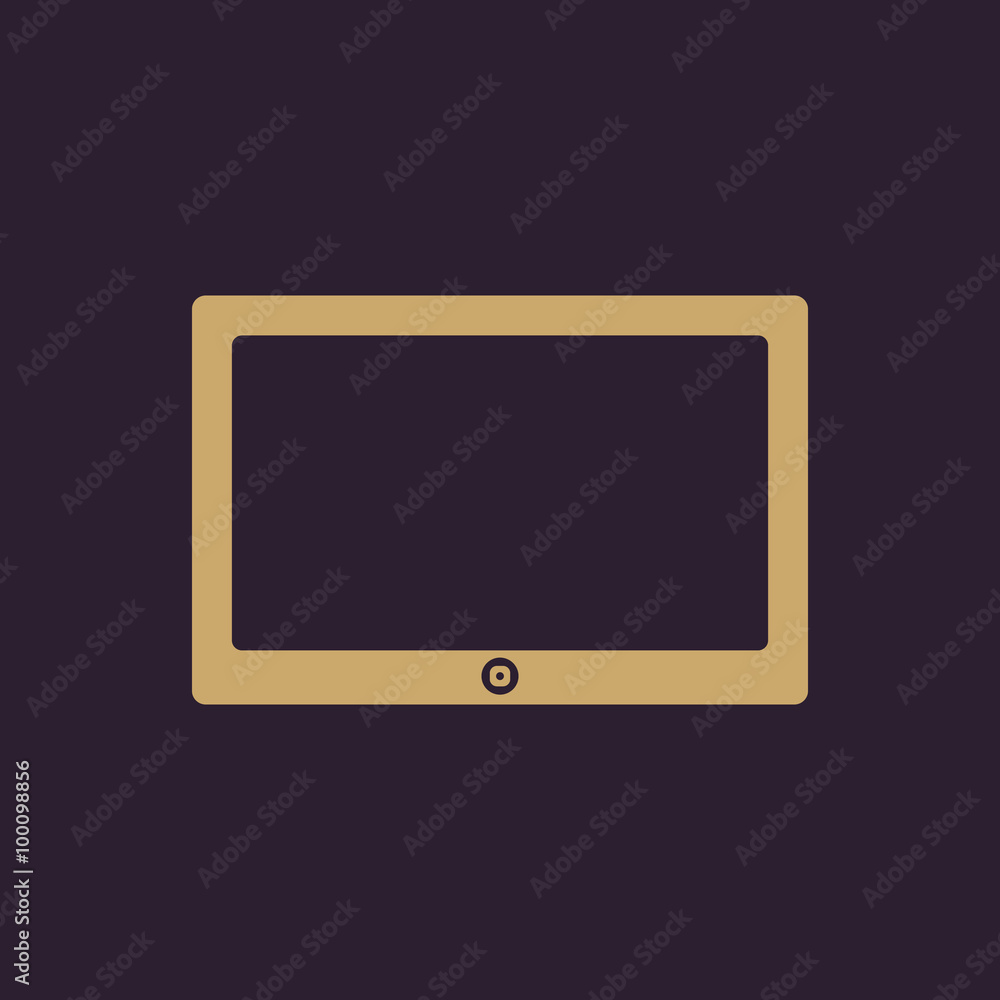The tablet icon. Tablet symbol. The tablet icon. Tablet symbol.