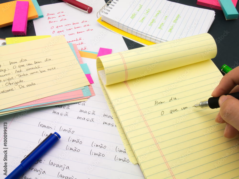Writing New Language; Portuguese Writing New Language; Portuguese