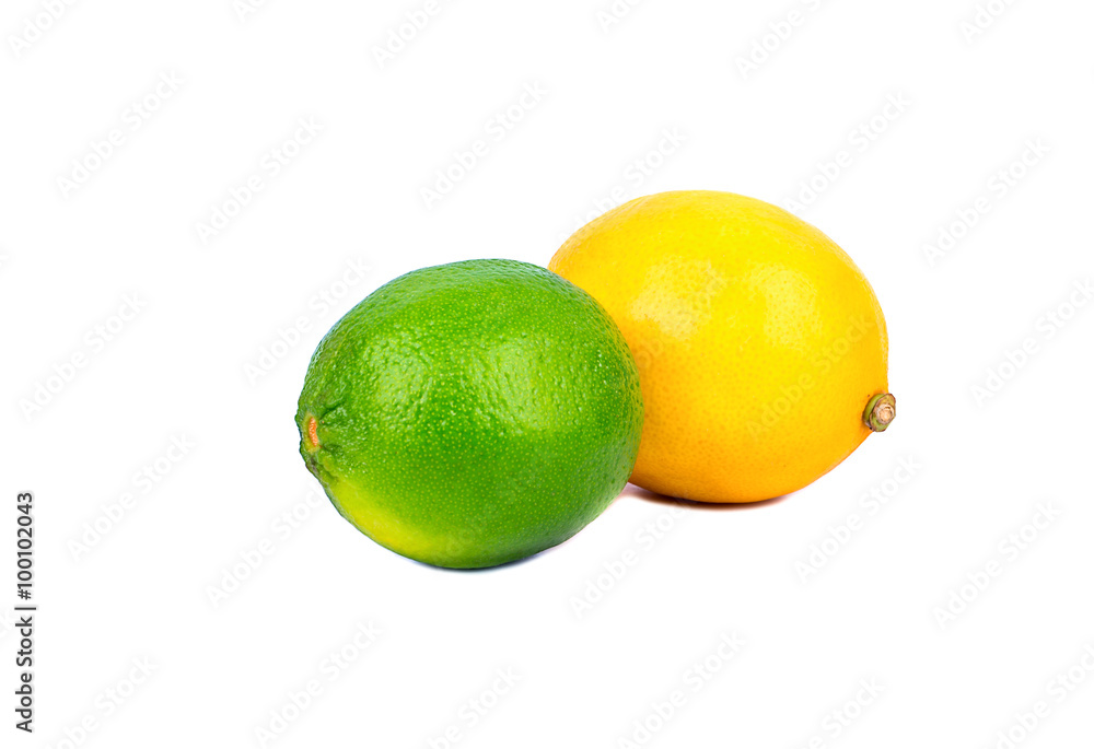 Lime and lemon