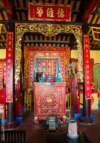 Chinesischer Tempel in Phan Thiet in Vietnam