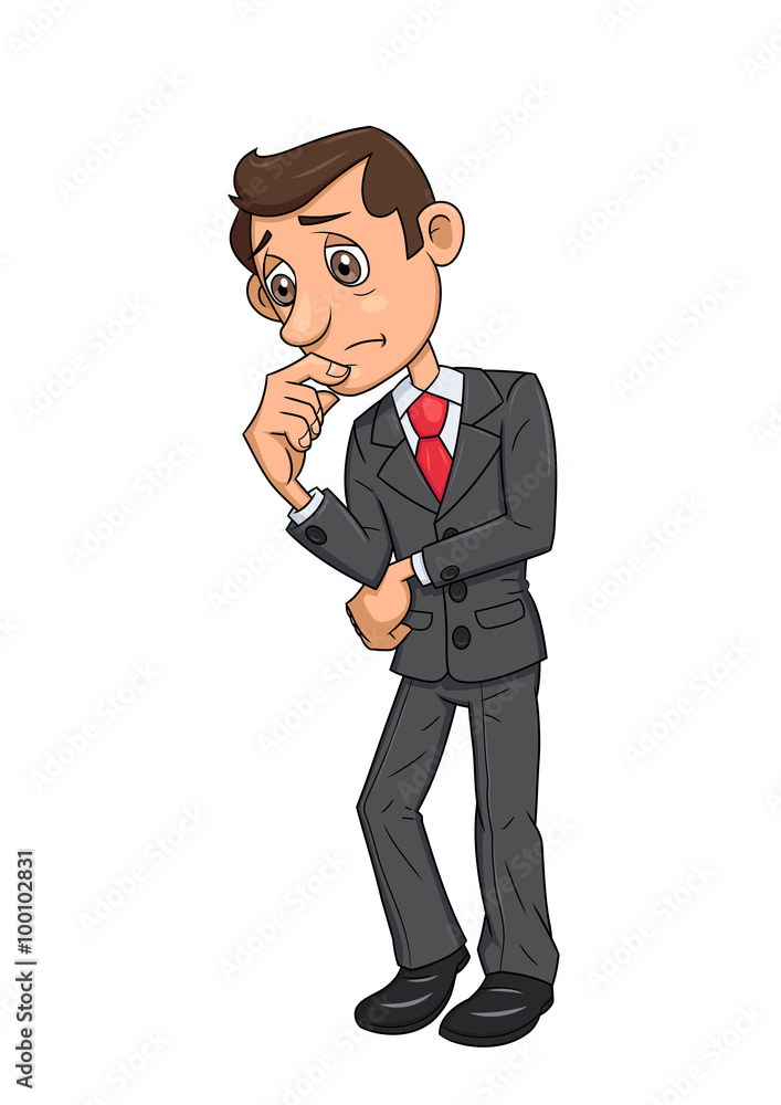 Businessman is looking for solution 2 Businessman is looking for solution 2