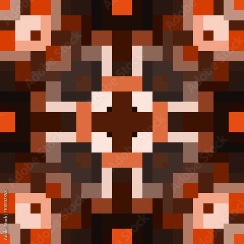 Kaleidoscope seamless geometric patterns